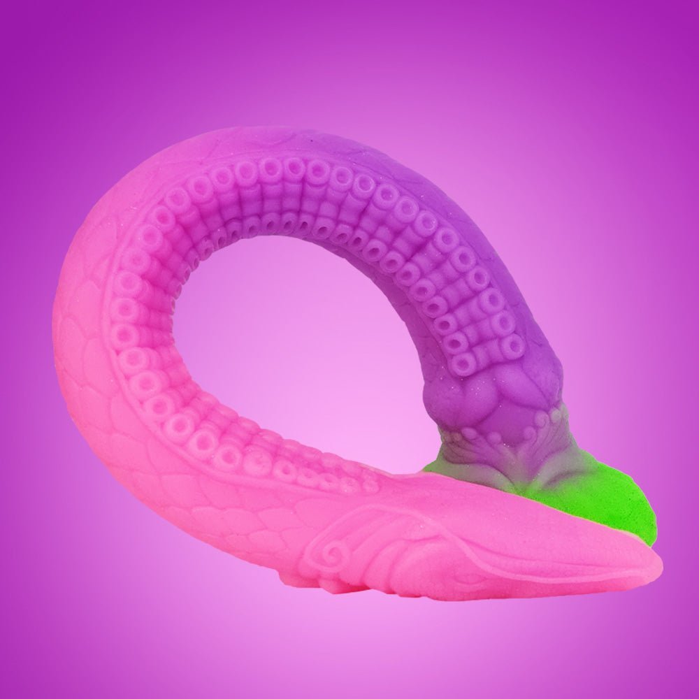 Astral Delight Glow - in - the - Dark Tentacle Dildo - SVL TOYS