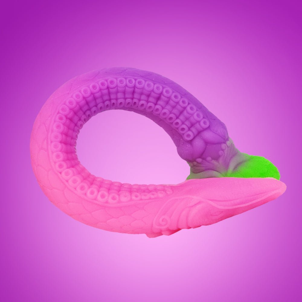 Astral Delight Glow - in - the - Dark Tentacle Dildo - SVL TOYS