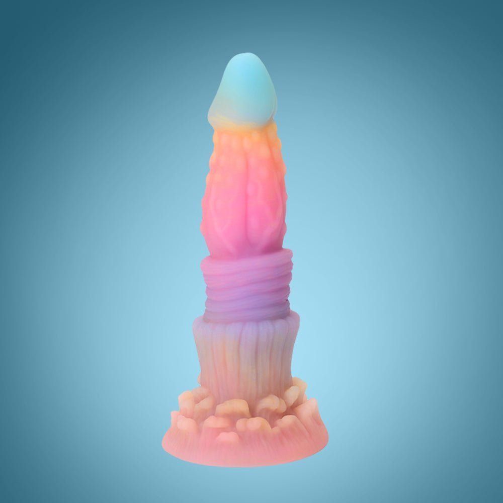 Emerald Wave Silicone Dildo - SVL TOYS