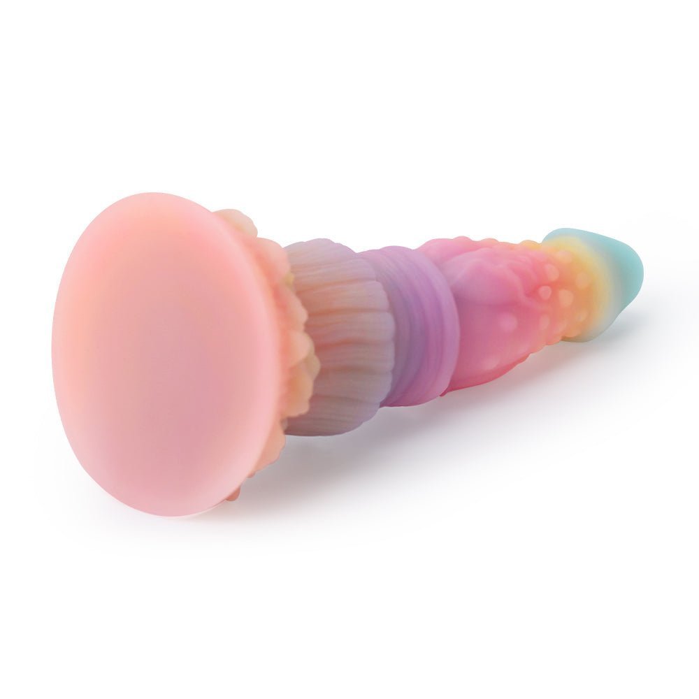 Emerald Wave Silicone Dildo - SVL TOYS