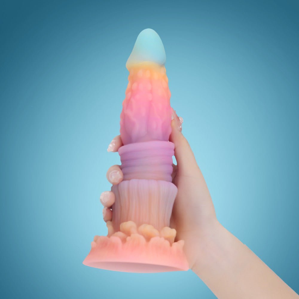 Emerald Wave Silicone Dildo - SVL TOYS