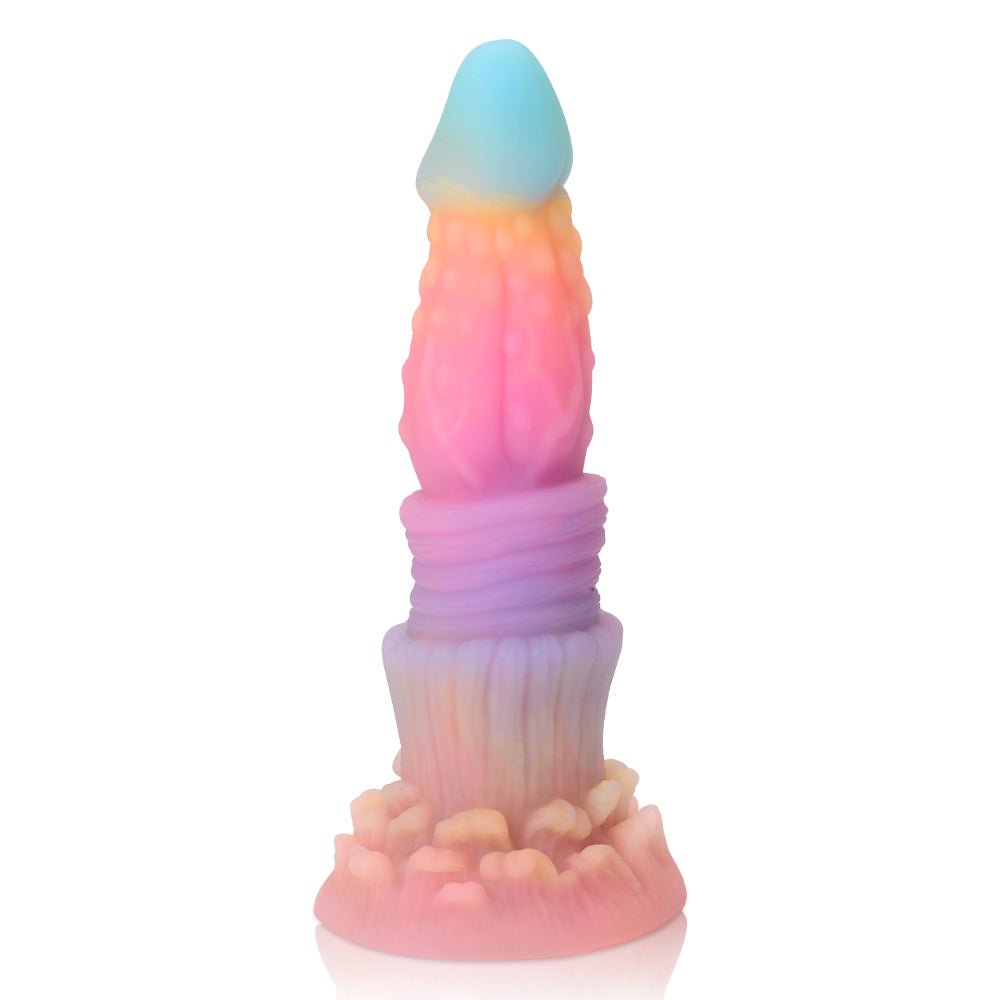 Emerald Wave Silicone Dildo - SVL TOYS