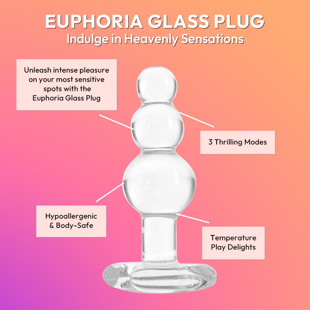 Euphoria Glass Plug - SVL TOYS