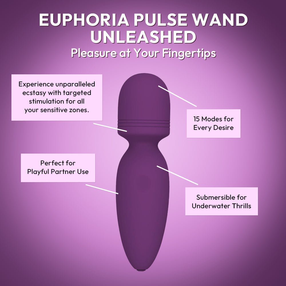 Euphoria Pulse Wand Massager - SVL TOYS