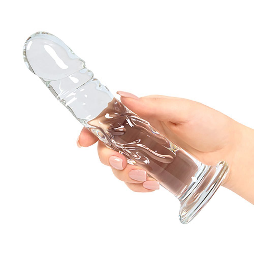 Ghostly Bliss Glass Dildo - SVL TOYS