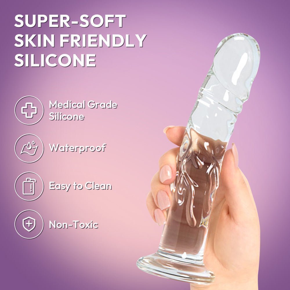 Ghostly Bliss Glass Dildo - SVL TOYS