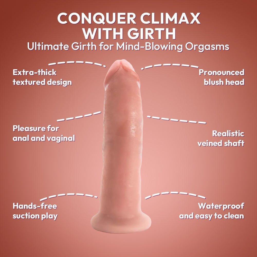 Girthy Goliath Suction Dildo - SVL TOYS