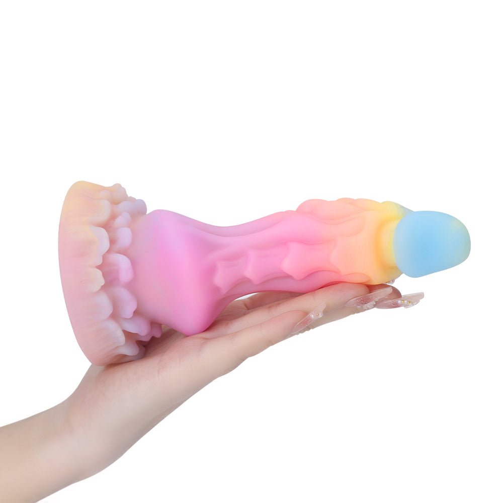 Inferno Temptation Scaly Dragon Silicone Dildo - SVL TOYS