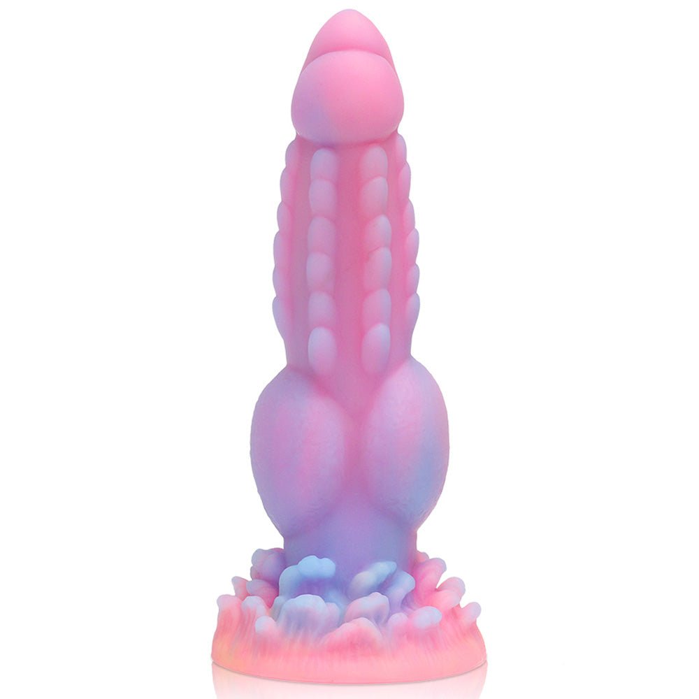 Mystical Serpent Scaled Silicone Dildo - SVL TOYS