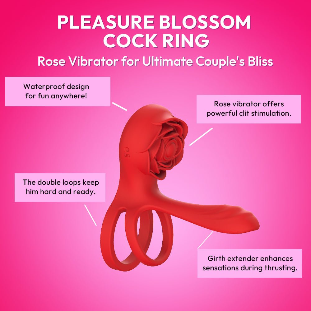 Pleasure Blossom Cock Ring - SVL TOYS