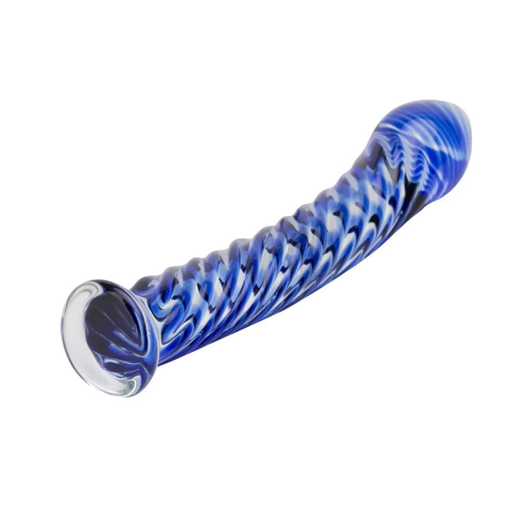 Pleasure Wave Glass Dildo - SVL TOYS