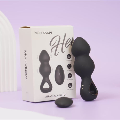 Black small vibrating anal plugs sex toys