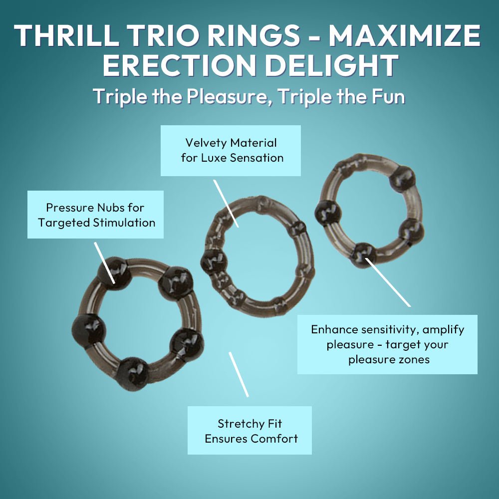 Thrill Trio Rings - SVL TOYS