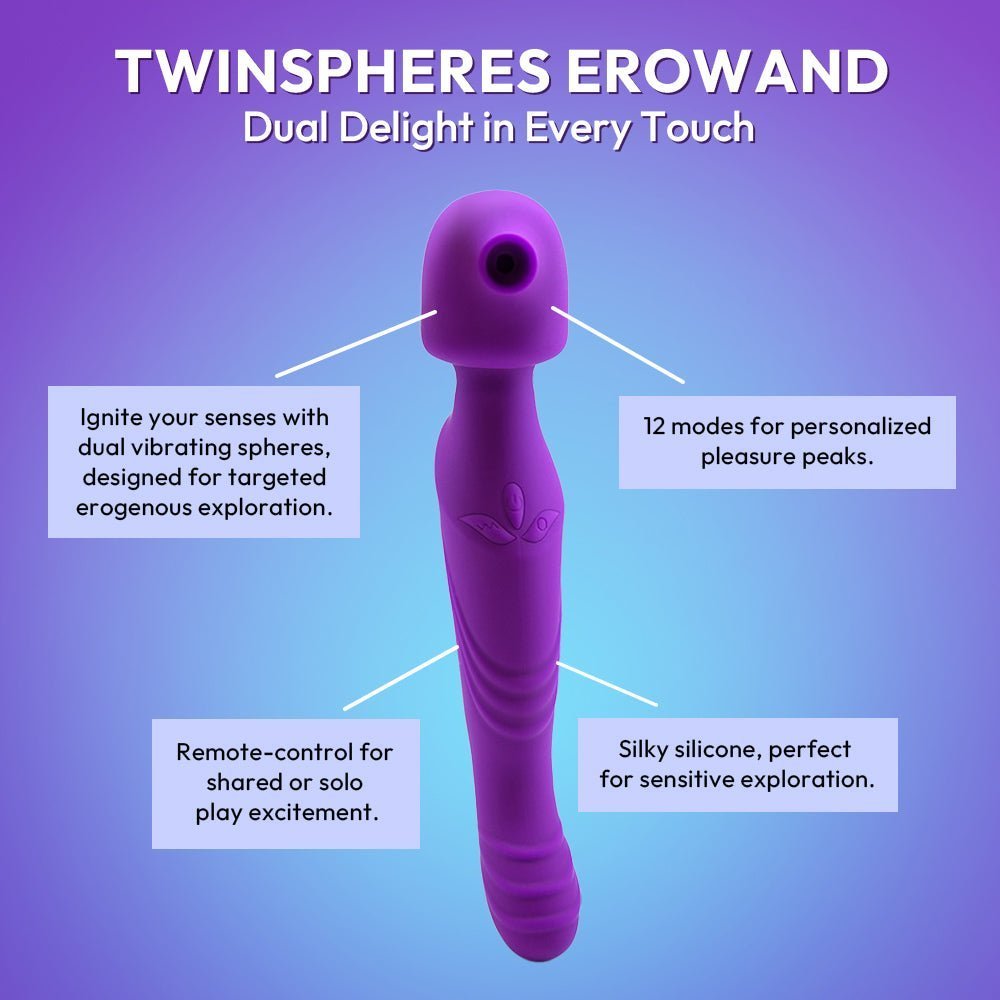 Twin Spheres EroWand - SVL TOYS